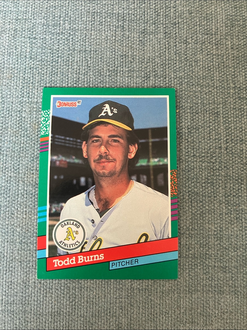 1991 Donruss Oakland A's Baseball Card Trading Card